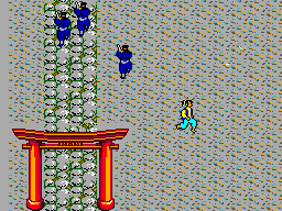 Ninja Princess screenshot 2 for Sega Mark III